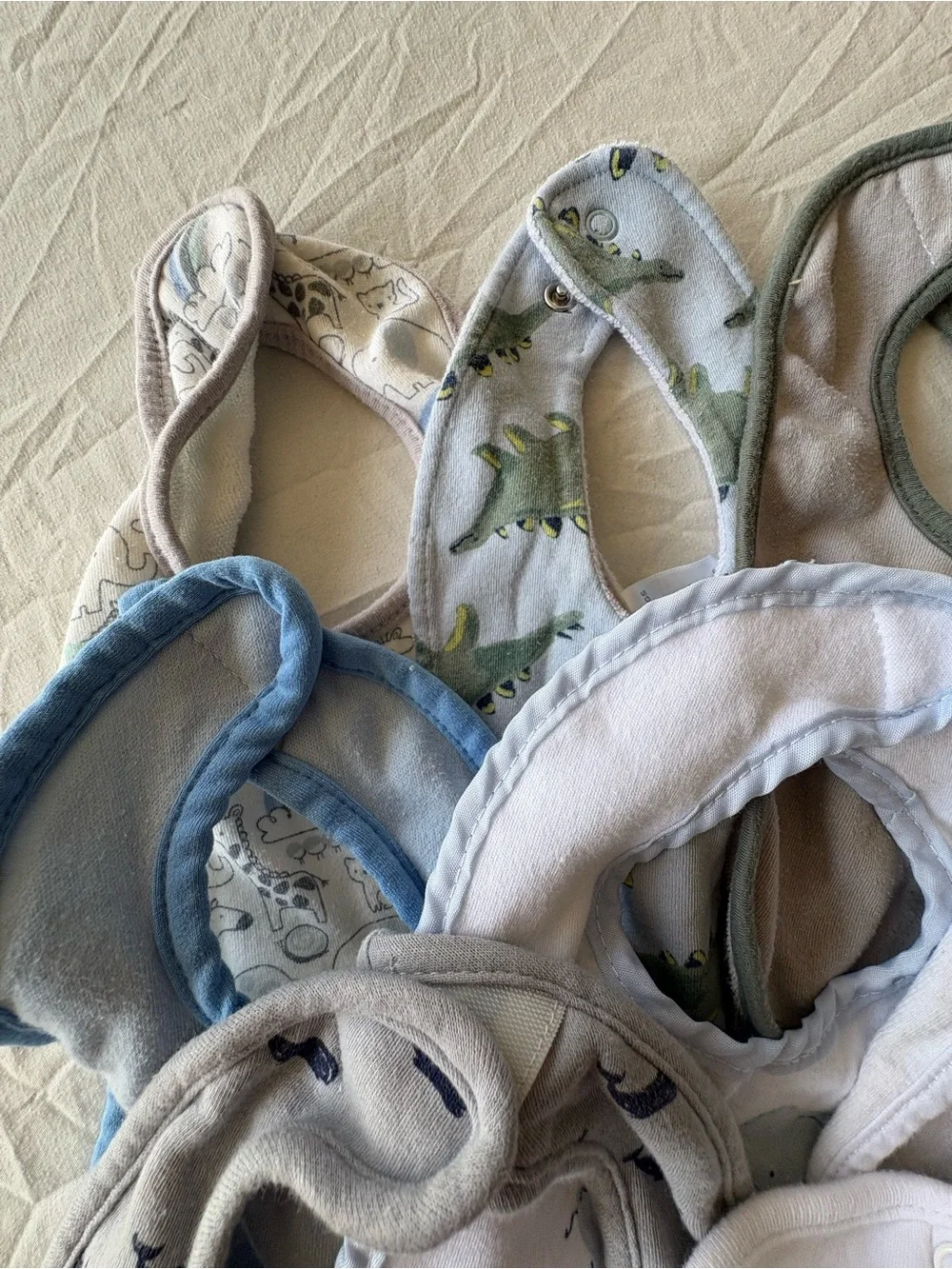 Baby Boy Bib Lot Paw Patrol DKNY Dinosaurs Animals Assorted